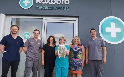 Liam McCarthy visits Roxboro Medical Centre